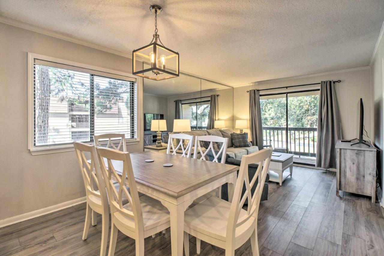 Hilton Head Condo - Beachfront Community! هيلتون رئيس جزيرة المظهر الخارجي الصورة