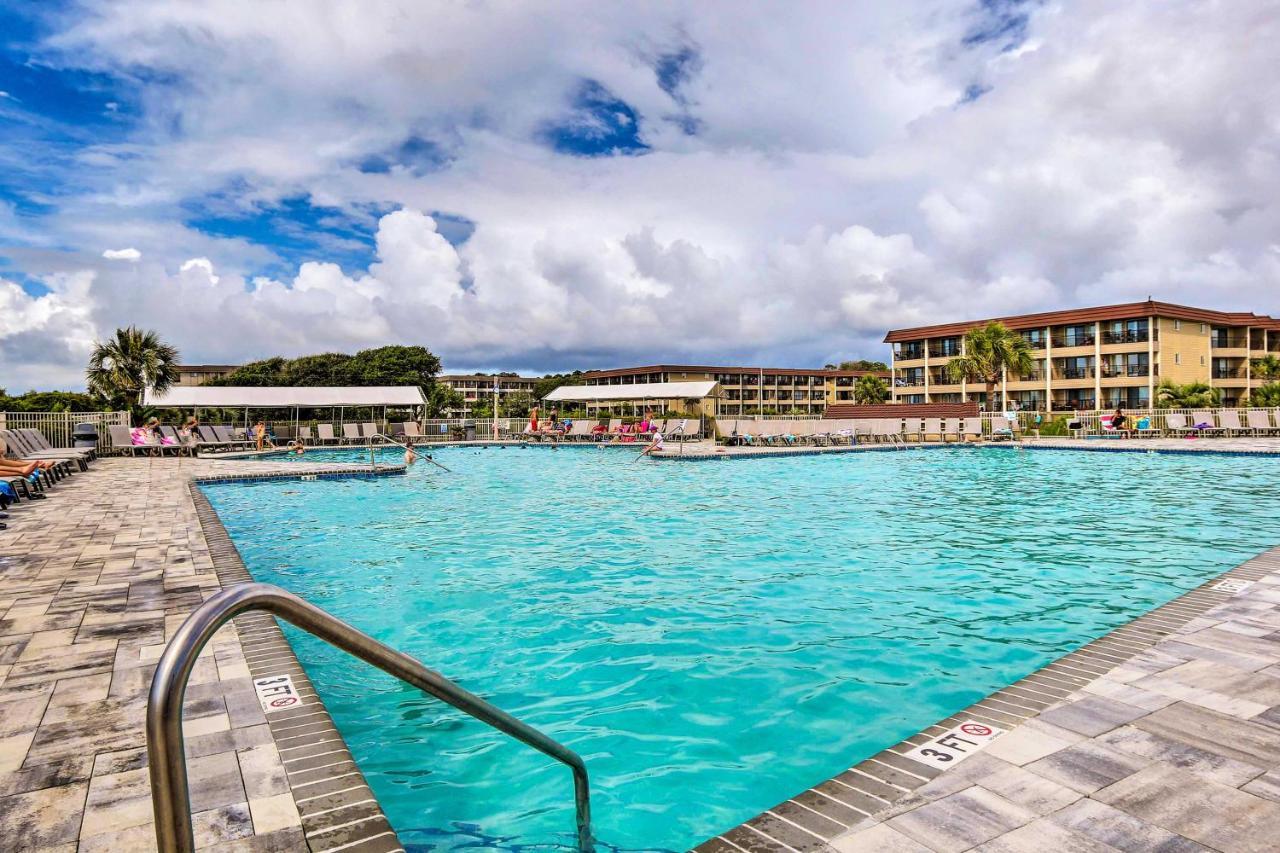 Hilton Head Condo - Beachfront Community! هيلتون رئيس جزيرة المظهر الخارجي الصورة