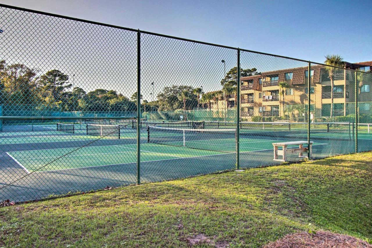 Hilton Head Condo - Beachfront Community! هيلتون رئيس جزيرة المظهر الخارجي الصورة